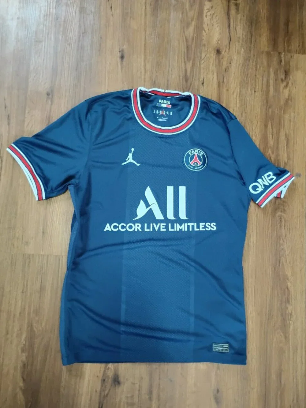Jordan Paris St. Germain Soccer Jersey Football 2022-23 Home